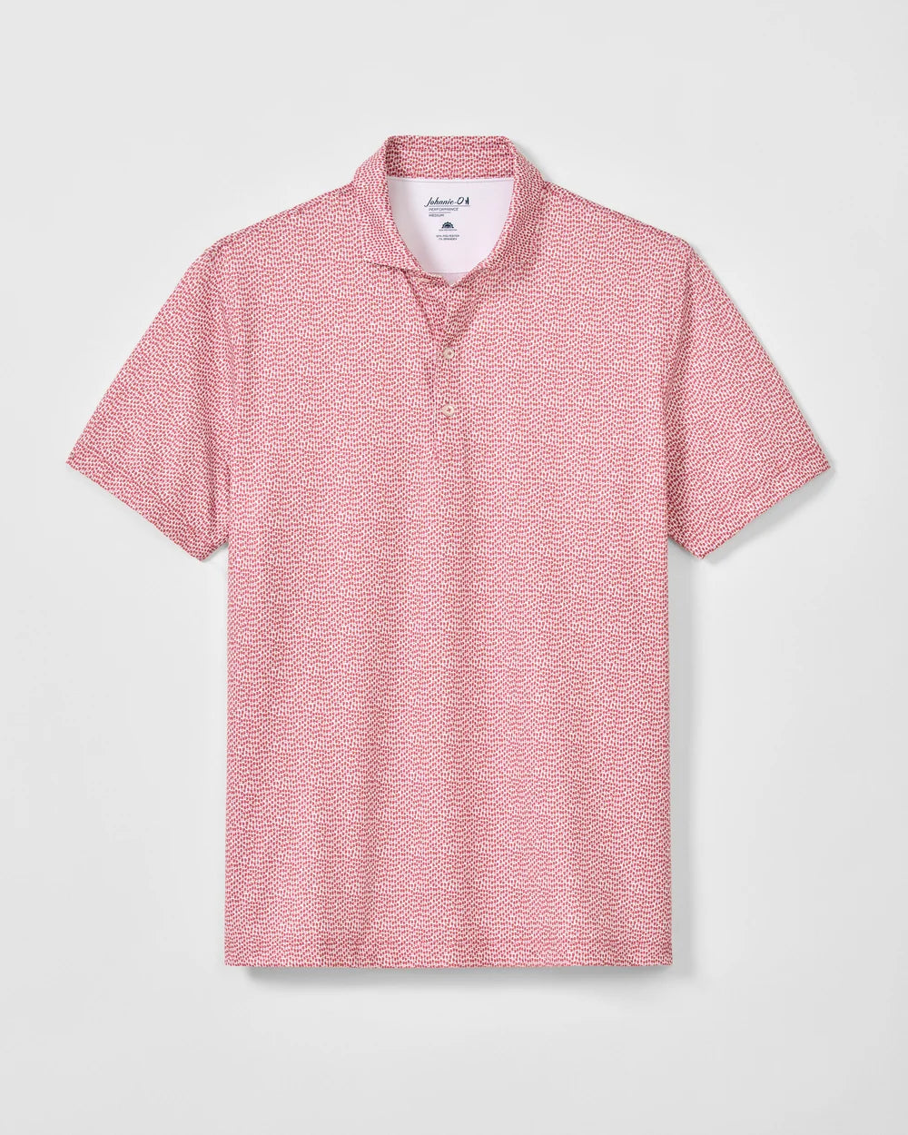 Johnnie-O Performance Jersey Polo: Bloody Marys: Racing Red