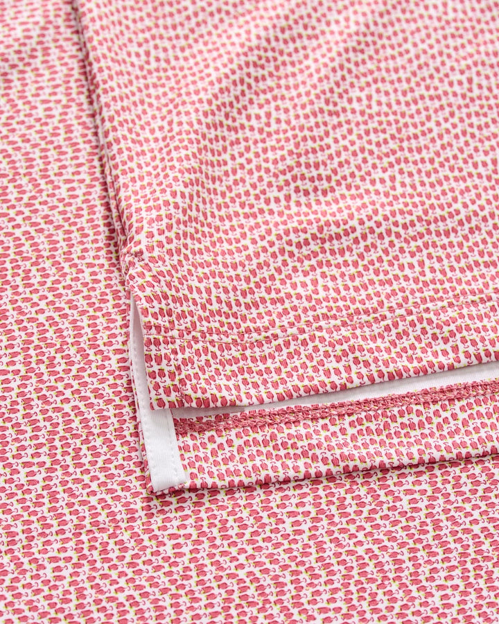 Johnnie-O Performance Jersey Polo: Bloody Marys: Racing Red