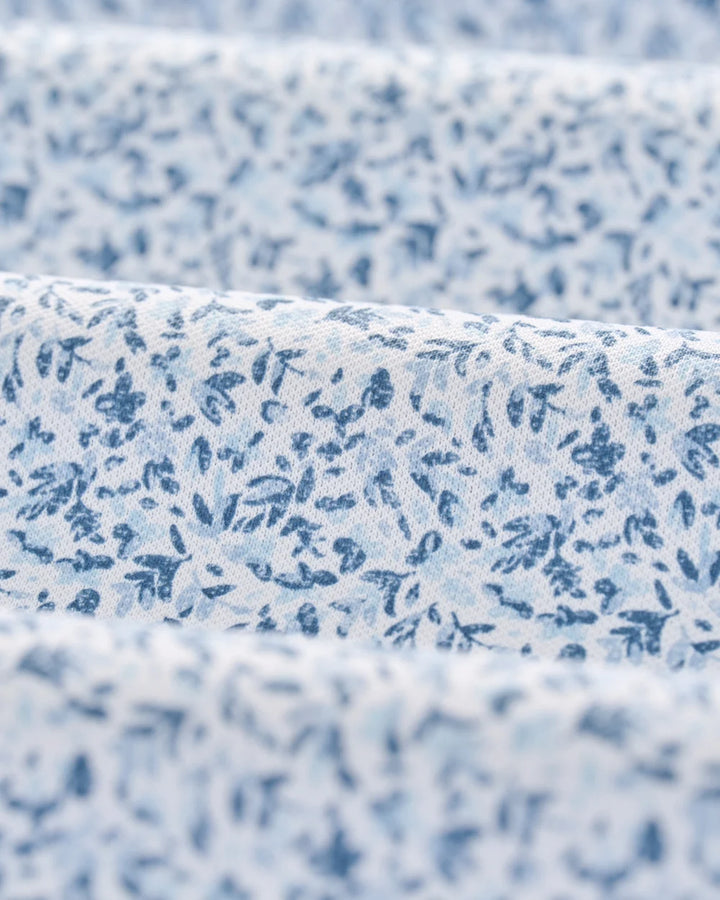Johnnie-O Performance Mesh Polo: Bloom Neat