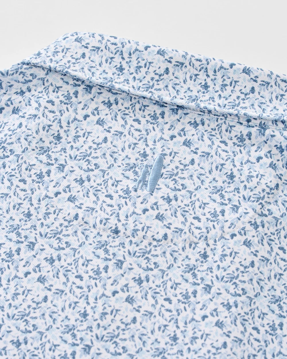Johnnie-O Performance Mesh Polo: Bloom Neat