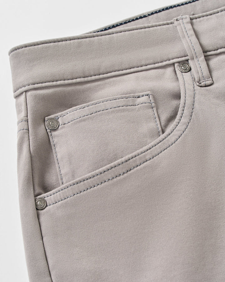 Johnnie-O Carmel Sateen 5-Pocket Pant: Thunder