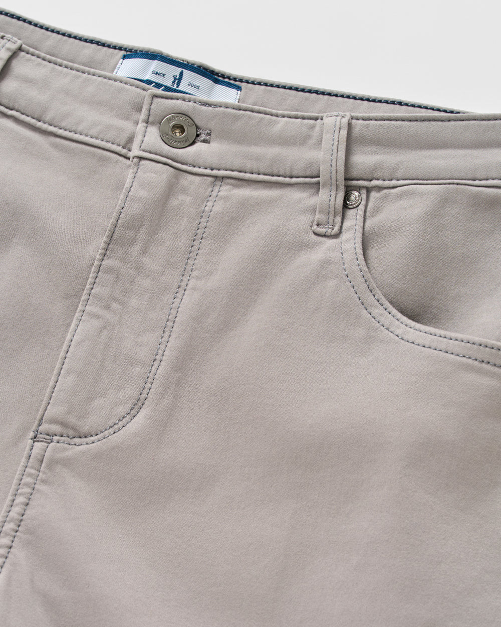 Johnnie-O Carmel Sateen 5-Pocket Pant: Thunder