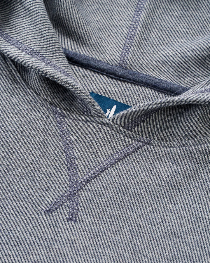 Johnnie-O Cotton Blend Hoodie: Navy