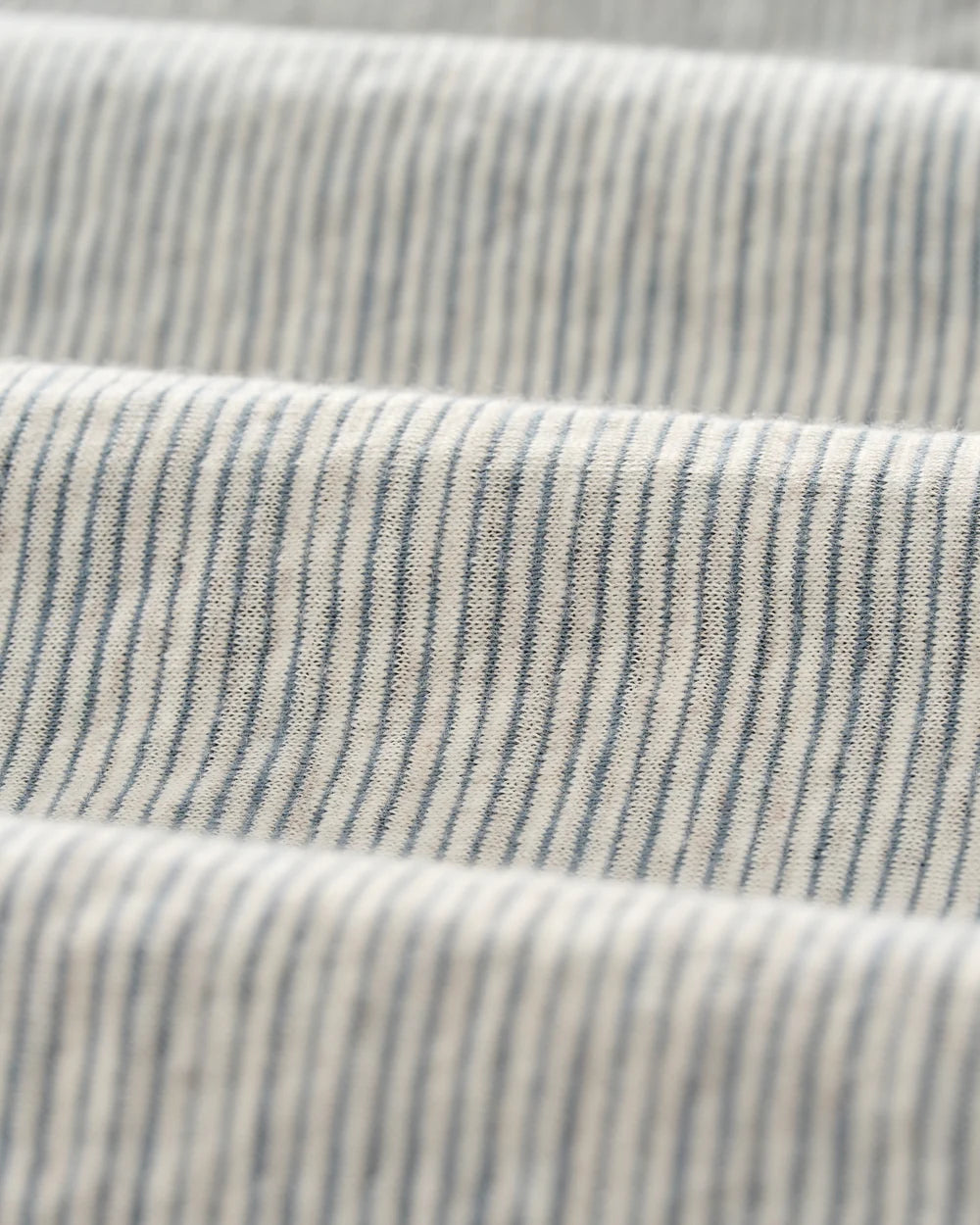 Johnnie-O Cove Striped Cotton Henley: Cream
