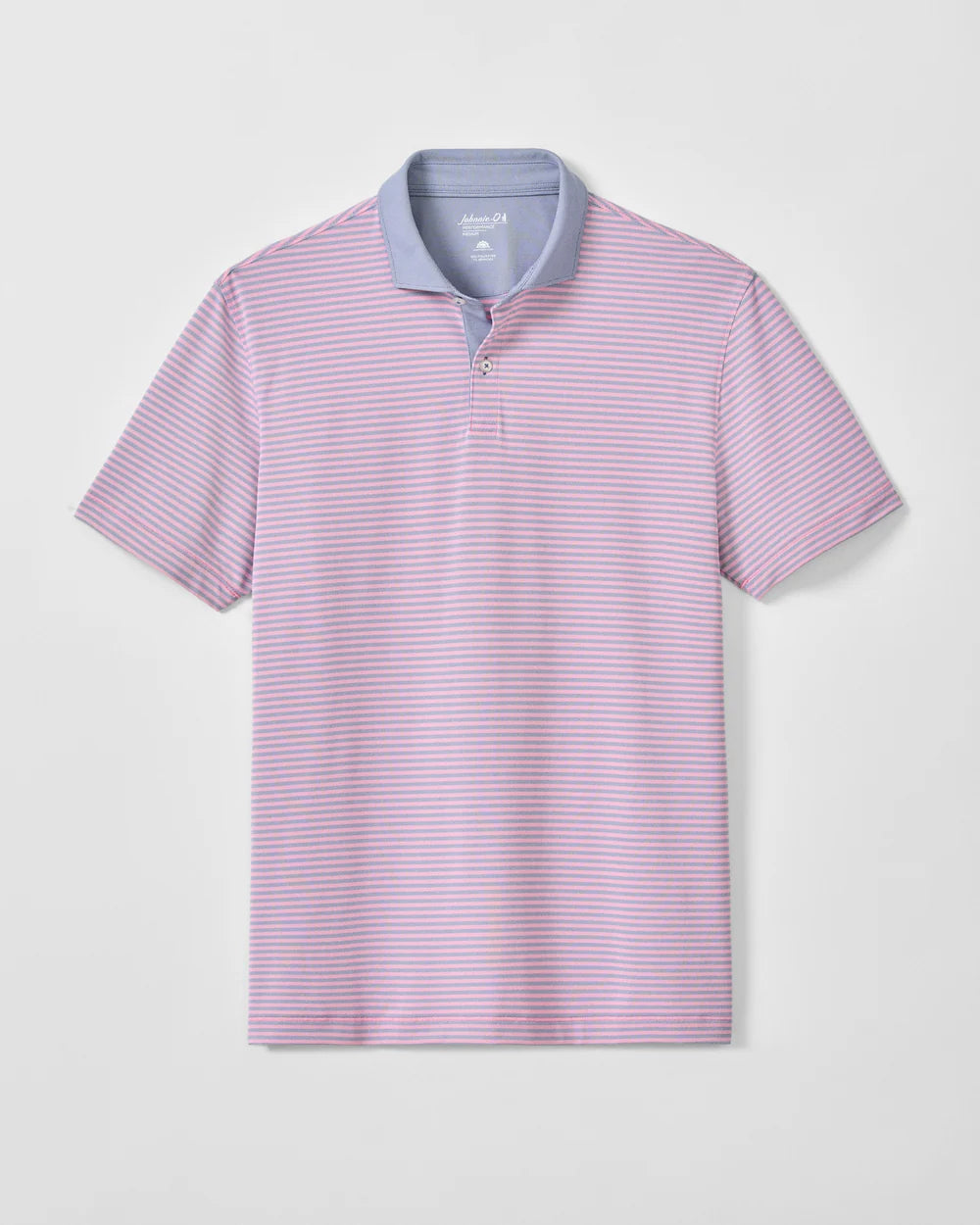 Johnnie-O Performance Mesh Polo - Cruz Solid Collar: Palm Lake