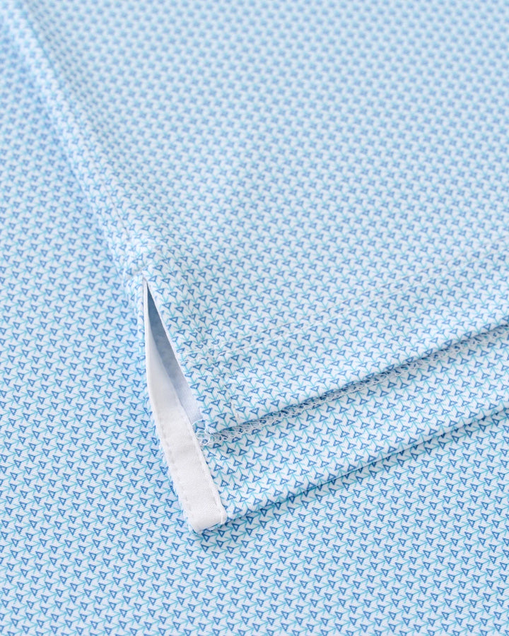 Johnnie-O Performance Jersey Polo - Darts: Cabana Blue