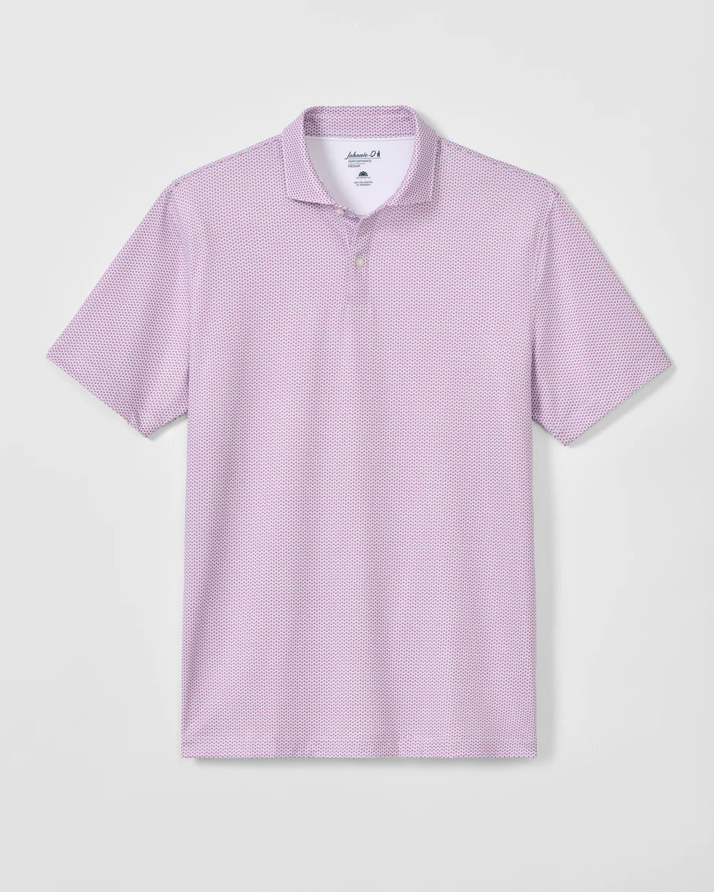 Johnnie-O Performance Jersey Polo: Darts: Racing Red