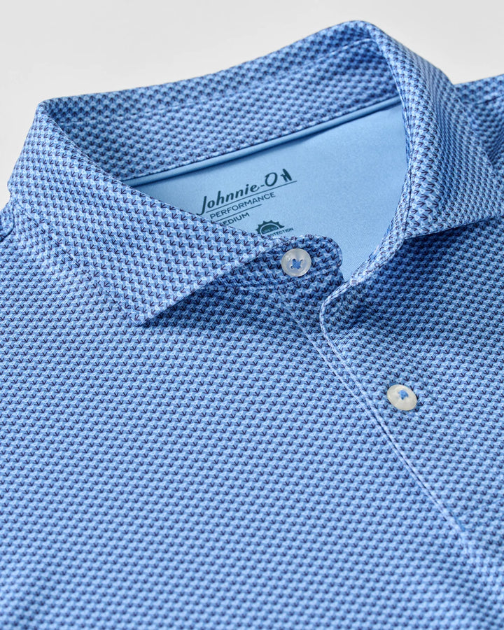 Johnnie-O Performance Jersey Polo: Darts: Sailor