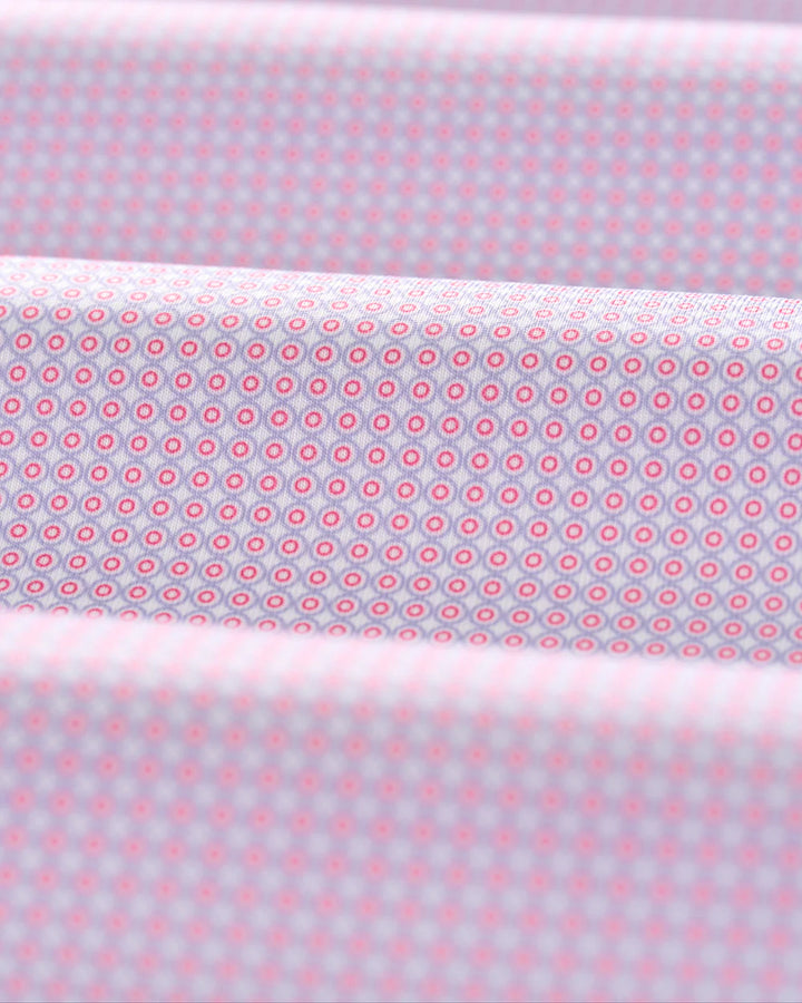 Johnnie-O Performance Jersey Polo - Dot Neat: Palm Beach