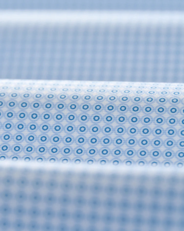Johnnie-O Performance Jersey Polo - Dot Neat: Sailor