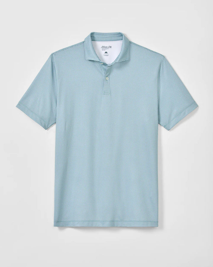 Johnnie-O Performance Jersey Polo - Dot Neat: Sublime