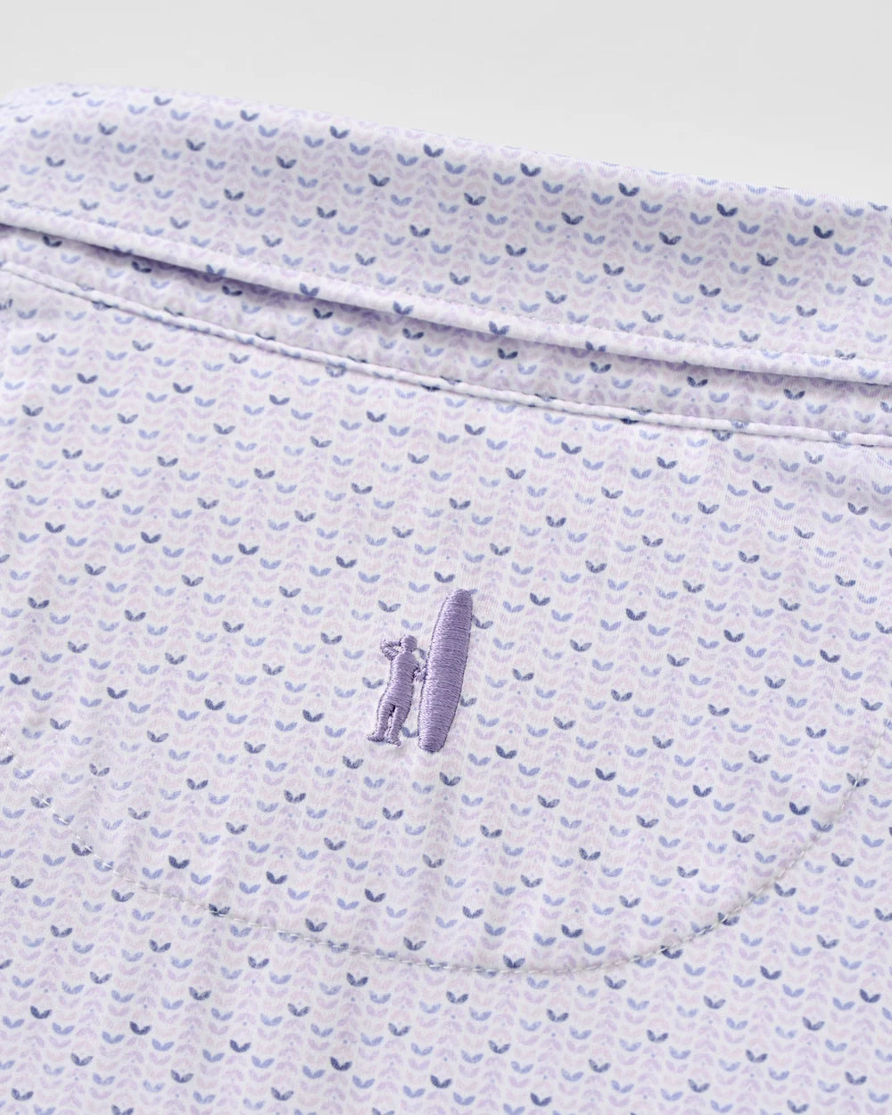 Johnnie-O Performance Jersey Polo: Fall Flower: Viola