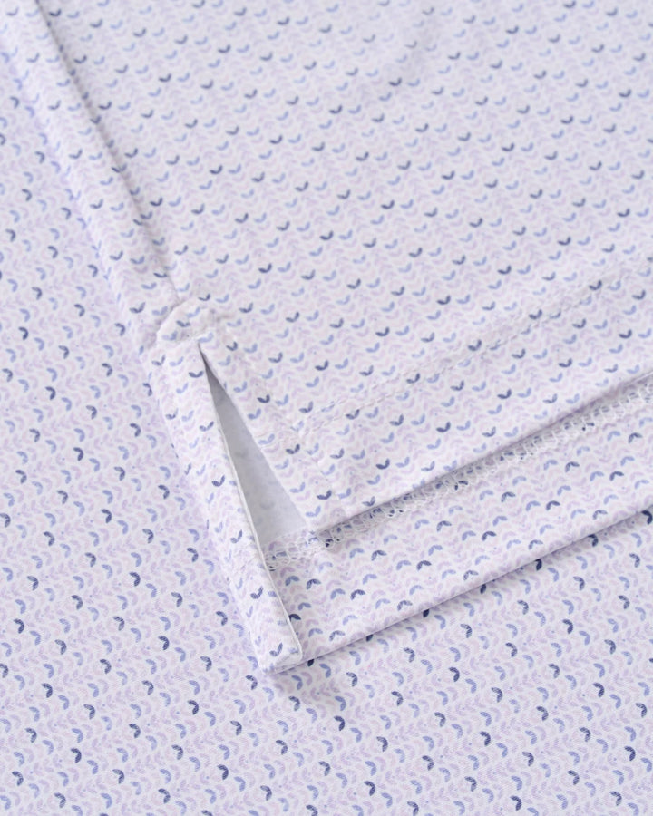Johnnie-O Performance Jersey Polo: Fall Flower: Viola