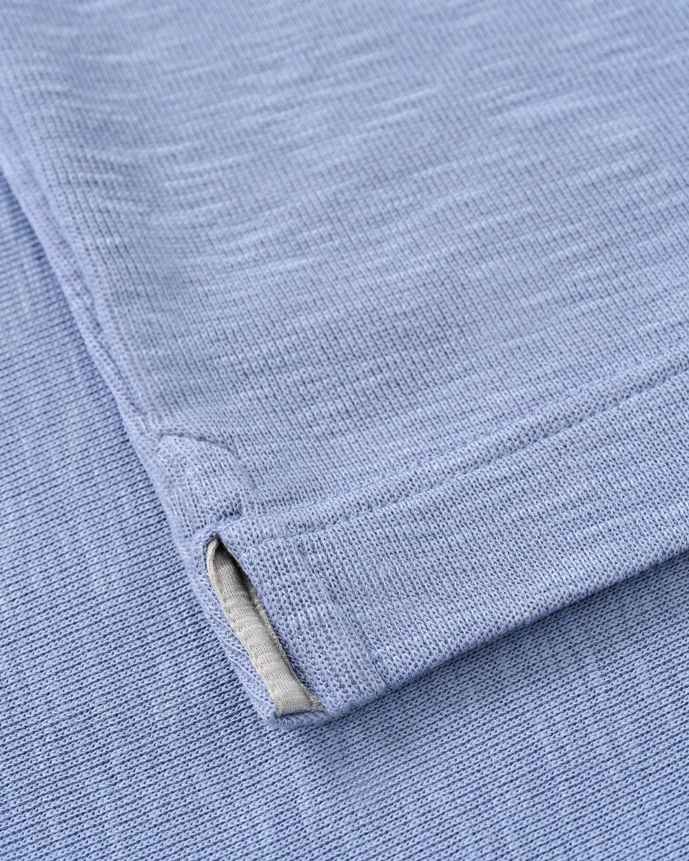 Johnnie-O Flame Stitch 1/4 Zip Pullover: Cloudburst