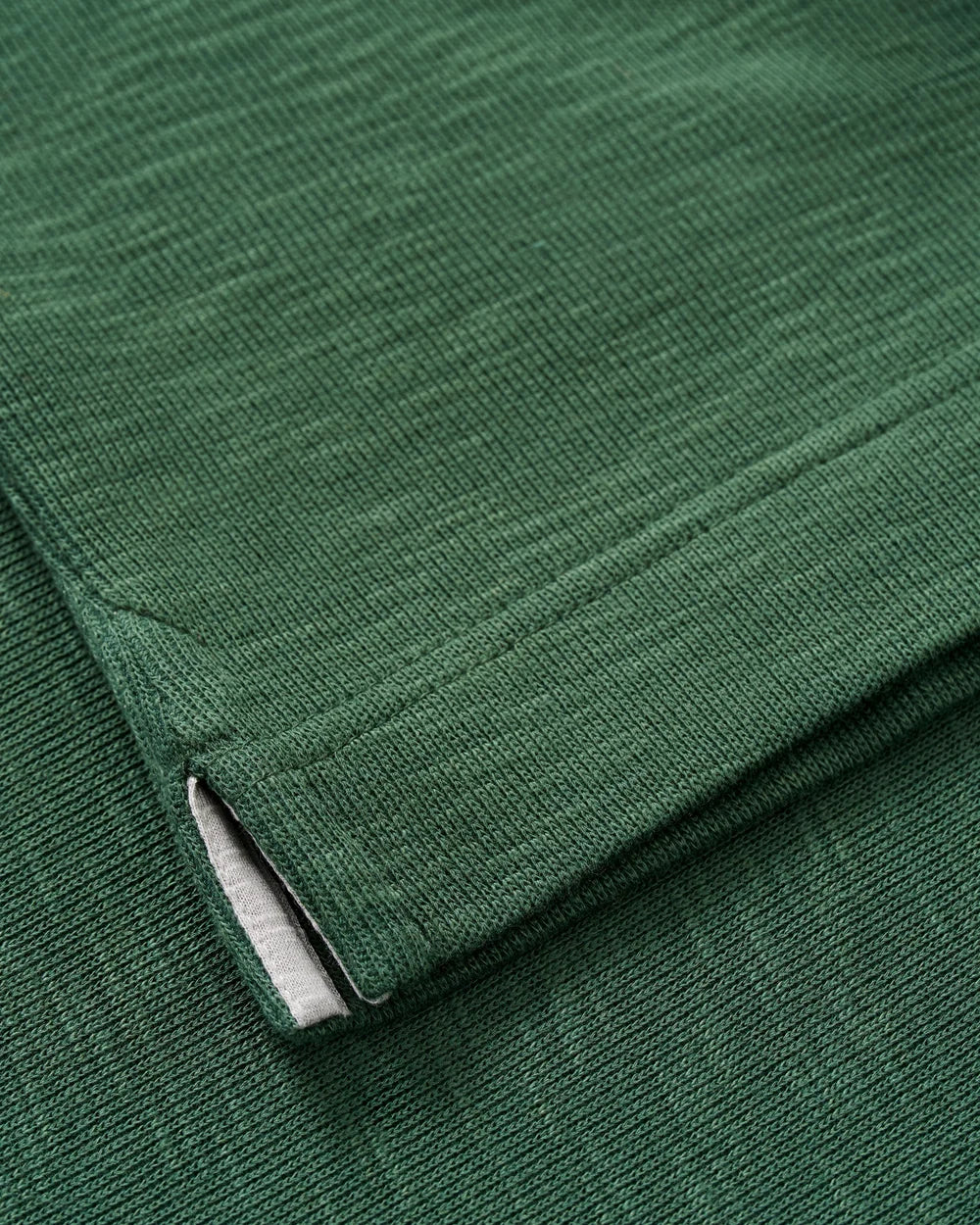 Johnnie-O Flame Stitch 1/4 Zip Pullover: Evergreen