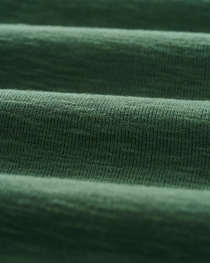 Johnnie-O Flame Stitch 1/4 Zip Pullover: Evergreen