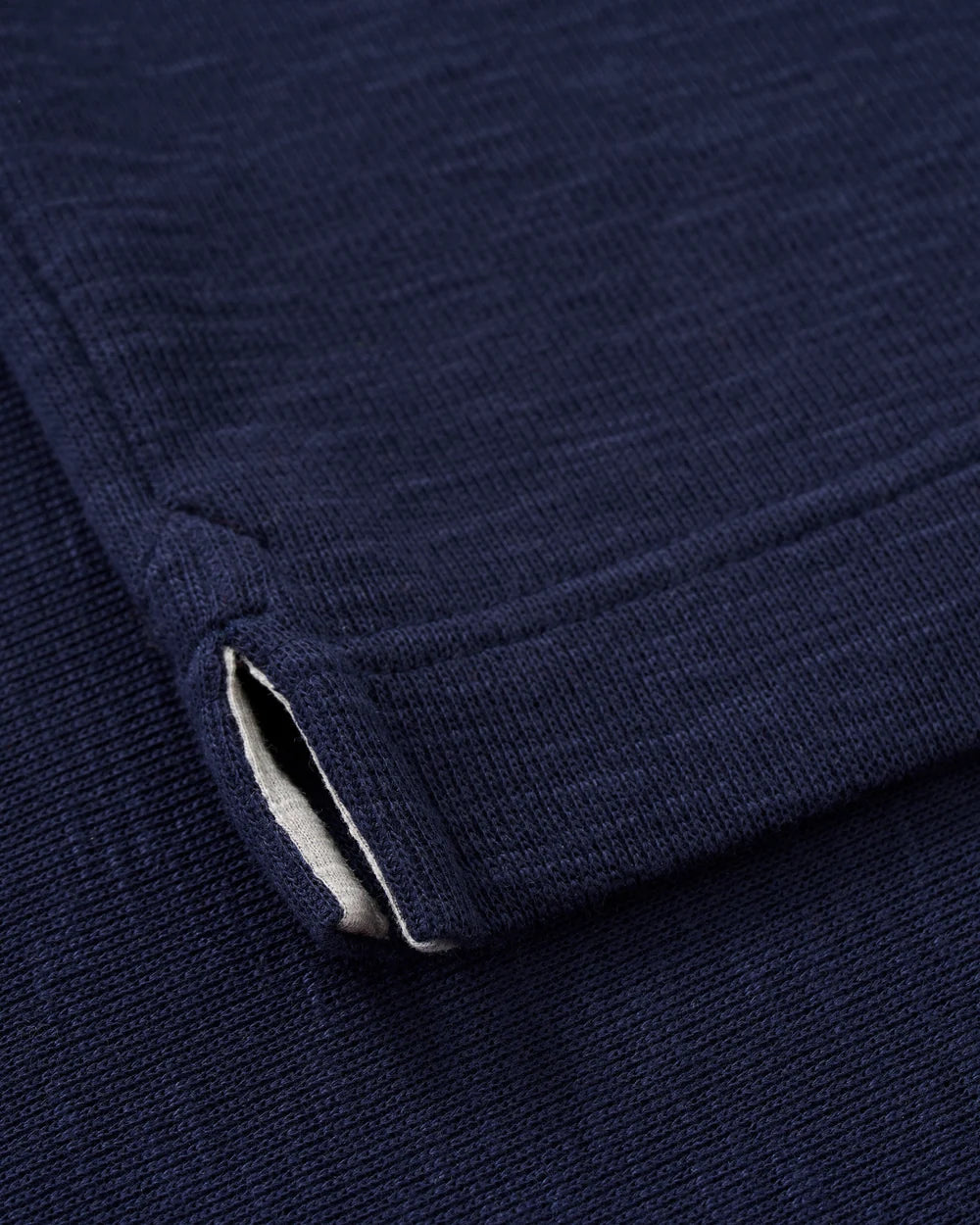 Johnnie-O Flame Stitch 1/4 Zip Pullover: Navy