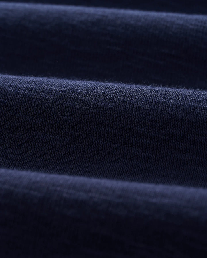 Johnnie-O Flame Stitch 1/4 Zip Pullover: Navy