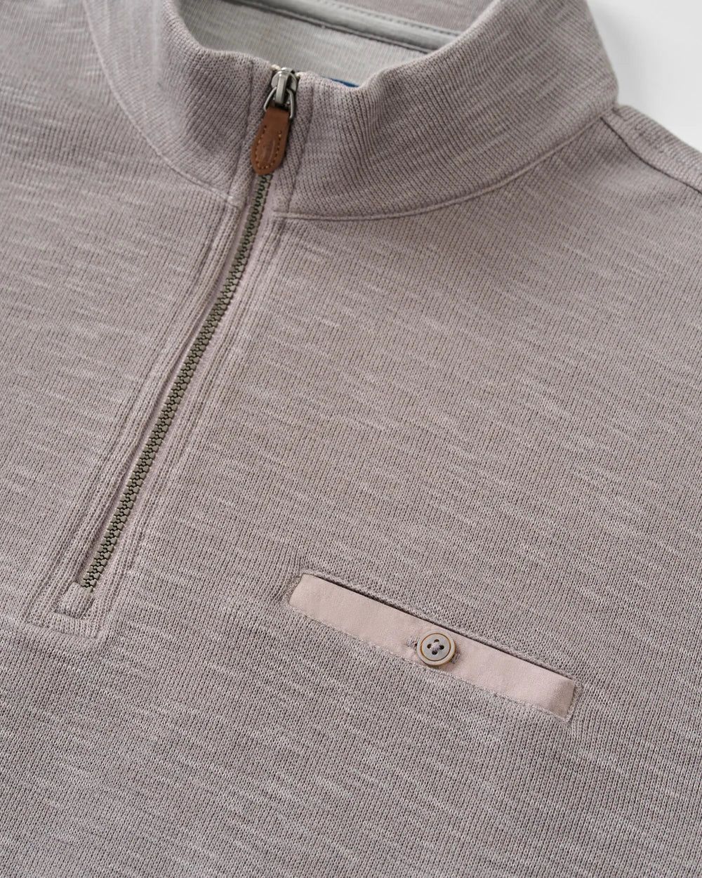 Johnnie-O Flame Stitch 1/4 Zip Pullover: Thunder