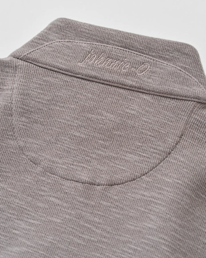 Johnnie-O Flame Stitch 1/4 Zip Pullover: Thunder