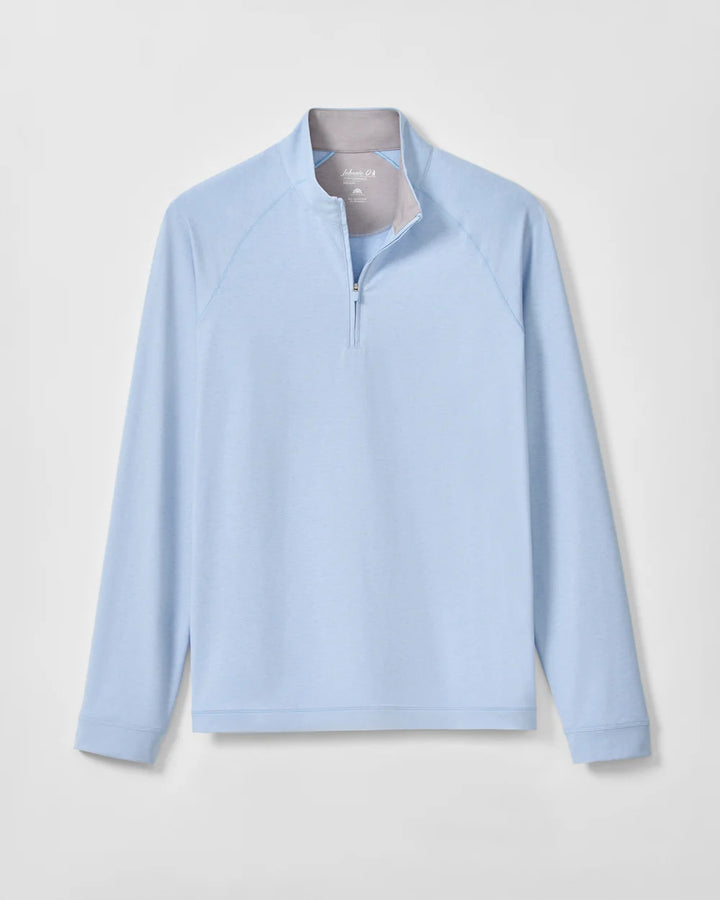 Johnnie-O Freeborne Performance 1/4 Zip Pullover: Kona