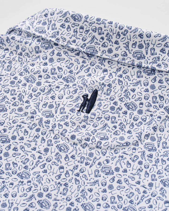 Johnnie-O Performance Jersey Polo - Gridiron: Midnight Navy