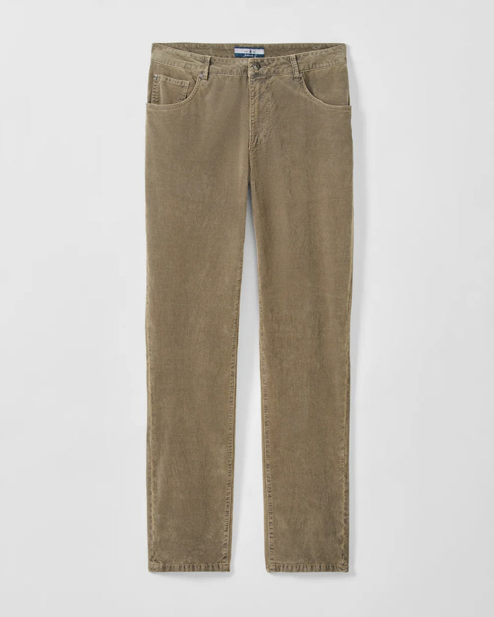 Johnnie-O Hampton Garment-Dyed Corduroy Pant: Fawn