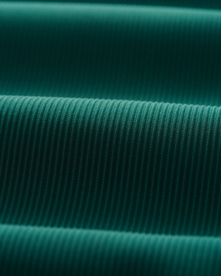 Johnnie-O Hoppin Ribbed Knit Performance Hoodie: Green