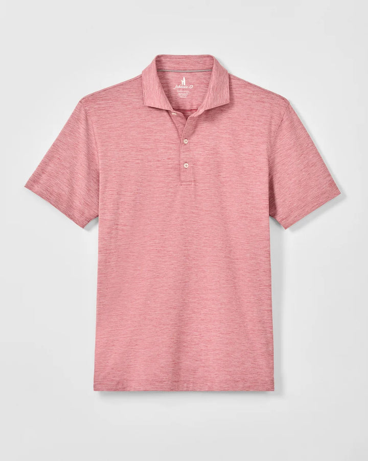Johnnie-O Featherweight Huronn Polo: Racing Red