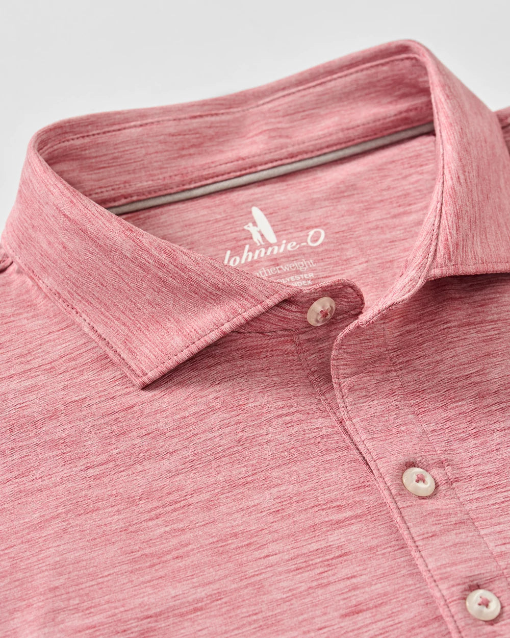 Johnnie-O Featherweight Huronn Polo: Racing Red