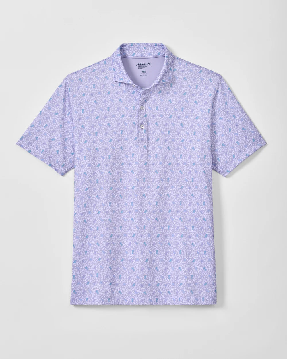 Johnnie-O Performance Jersey Polo - Island Cocktail: Viola