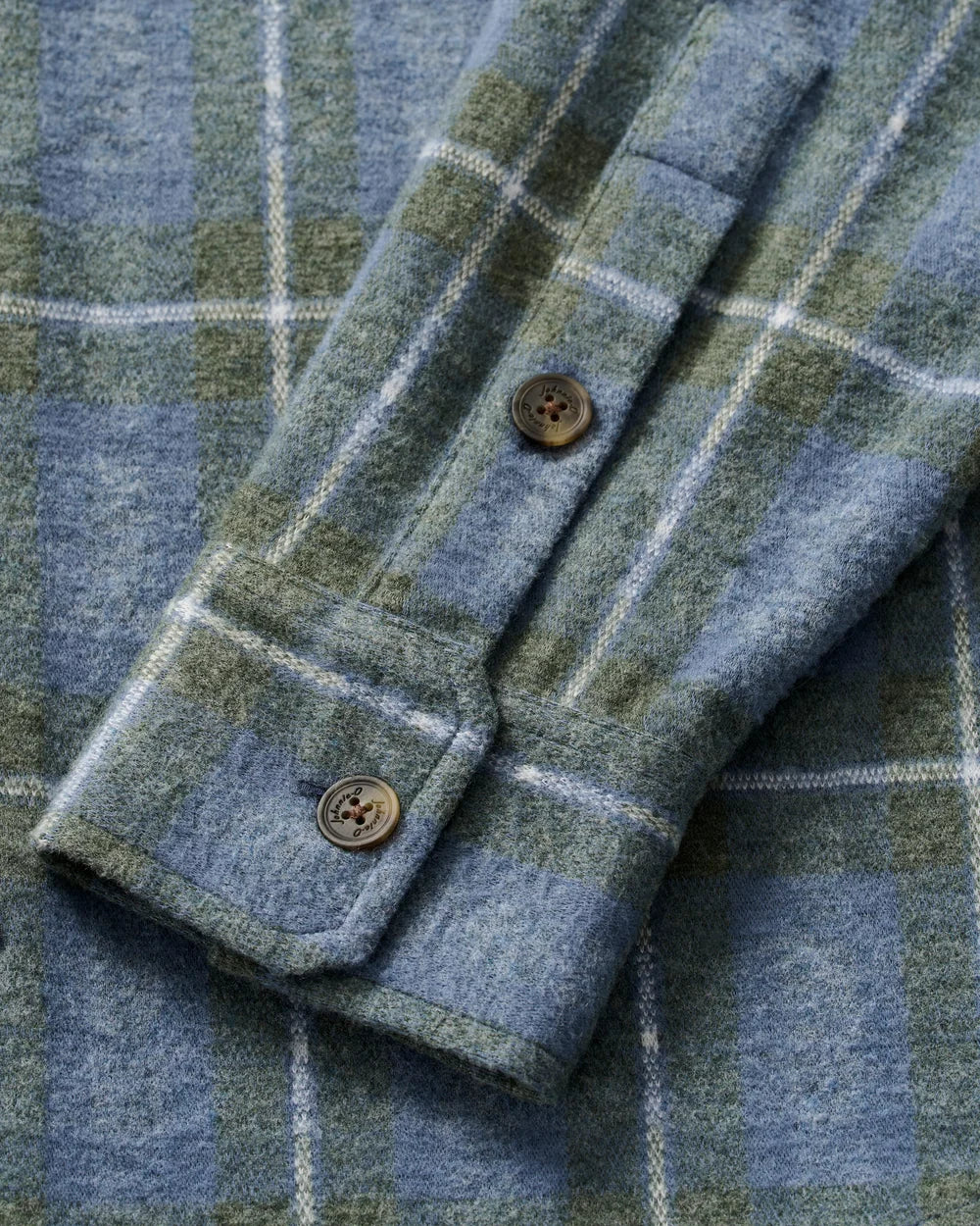 Johnnie-O Lodge Shirt - Labrador Tartan: Laguna Blue