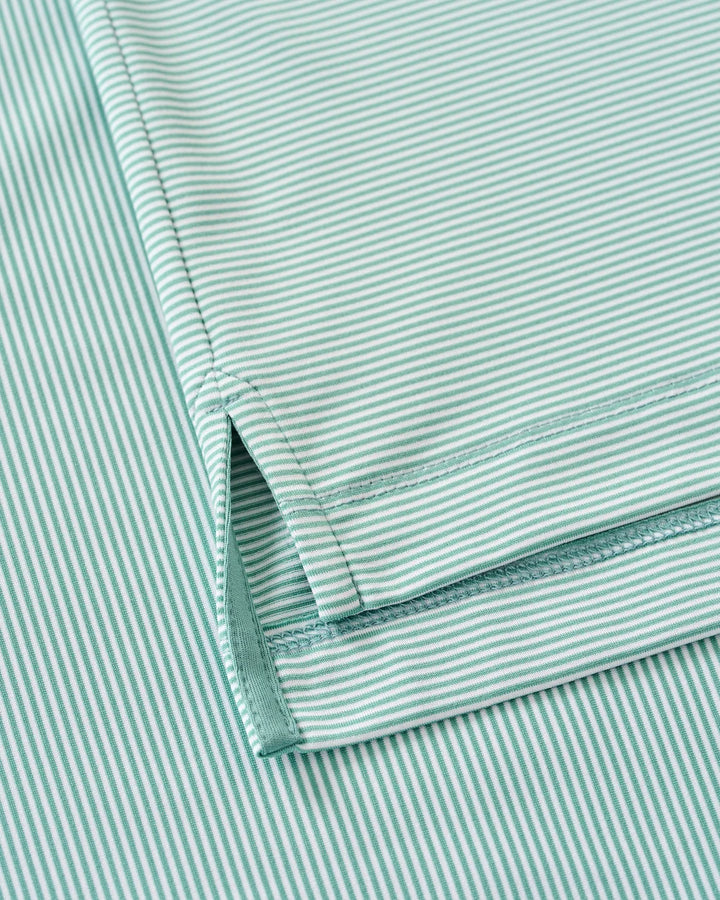 Johnnie-O Performance Jersey Polo - Lyndonn Stripe: Sublime