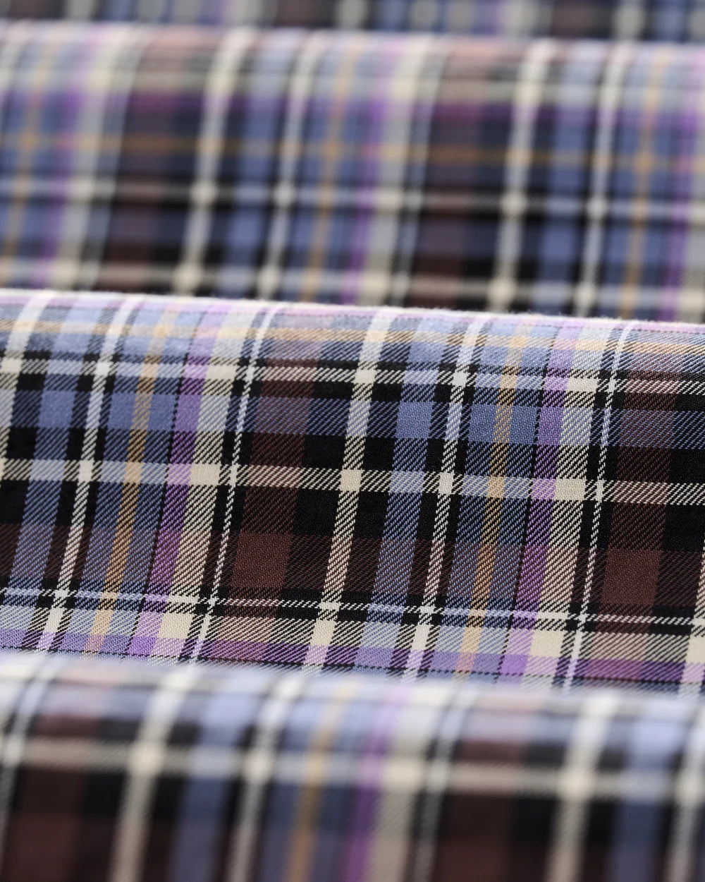 Johnnie-O Top Shelf Cotton Button Down Shirt - Merced Multi Check: Bluestone