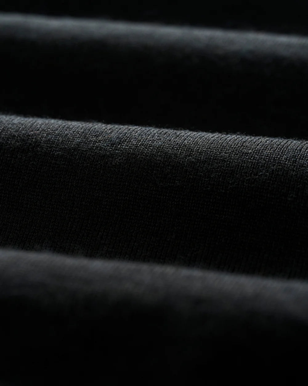 Johnnie-O Merino Blend Polo: Black