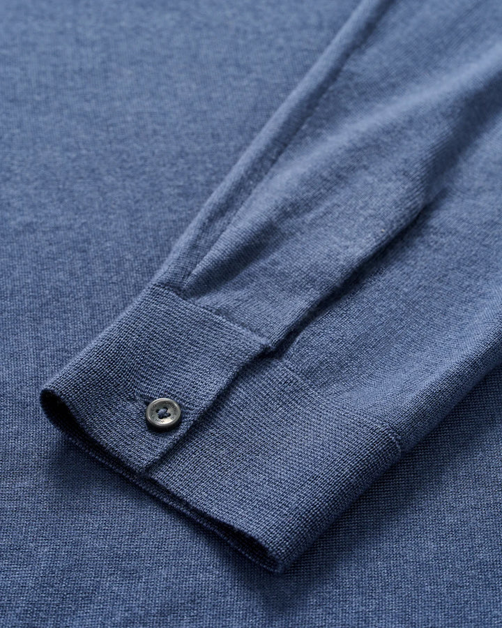 Johnnie-O Merino Blend Polo: Lake
