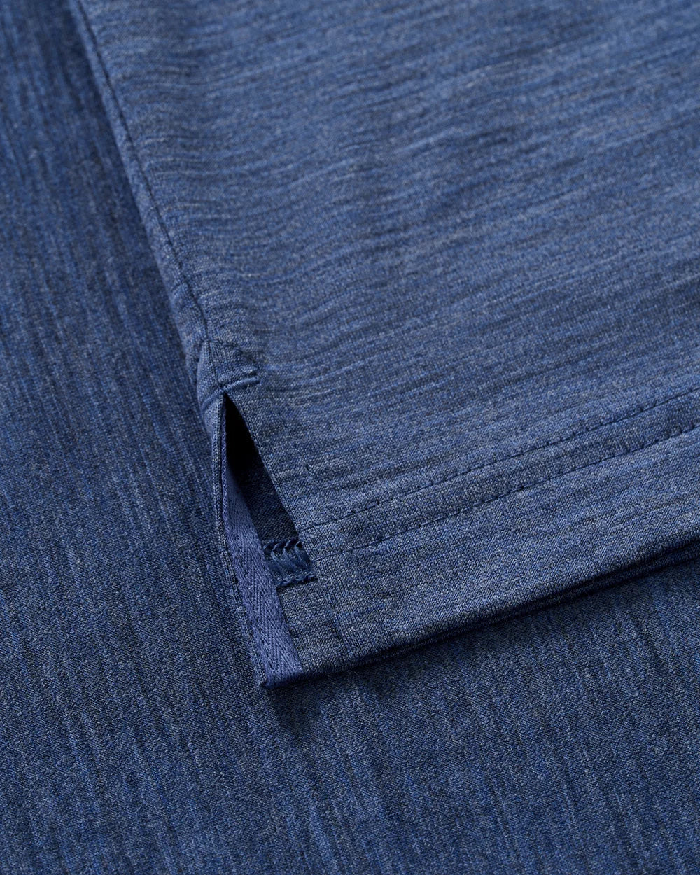 Johnnie-O Merino Hoodie Tee: Pacific