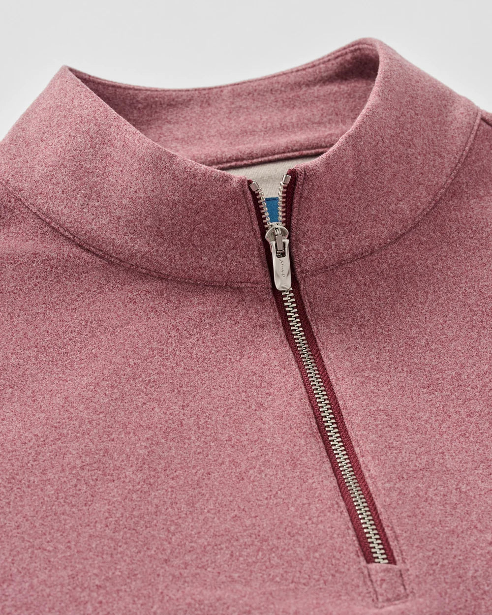Johnnie-O Mikey Fleece 1/4 Zip Pullover - Solid: Rum