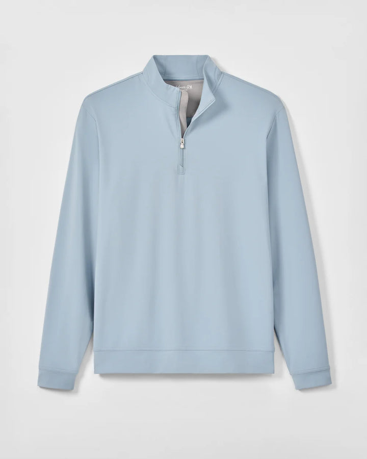 Johnnie-O Motion Performance 1/4 Zip Pullover: Dusty Blue