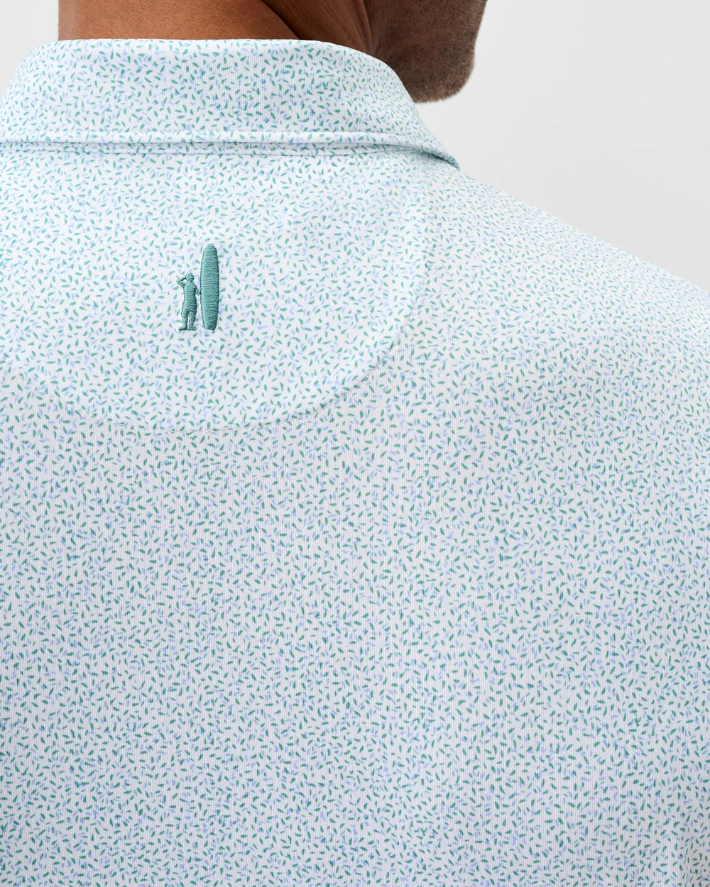 Johnnie-O Performance Jersey Polo: Autumn Neat: Sublime