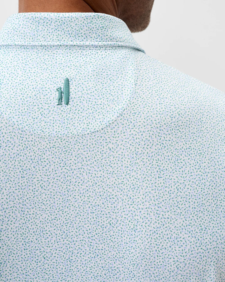 Johnnie-O Performance Jersey Polo: Autumn Neat: Sublime