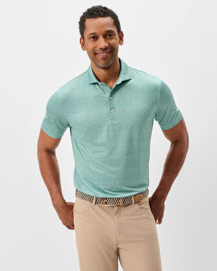 Johnnie-O Performance Jersey Polo - Bars Open: Sublime