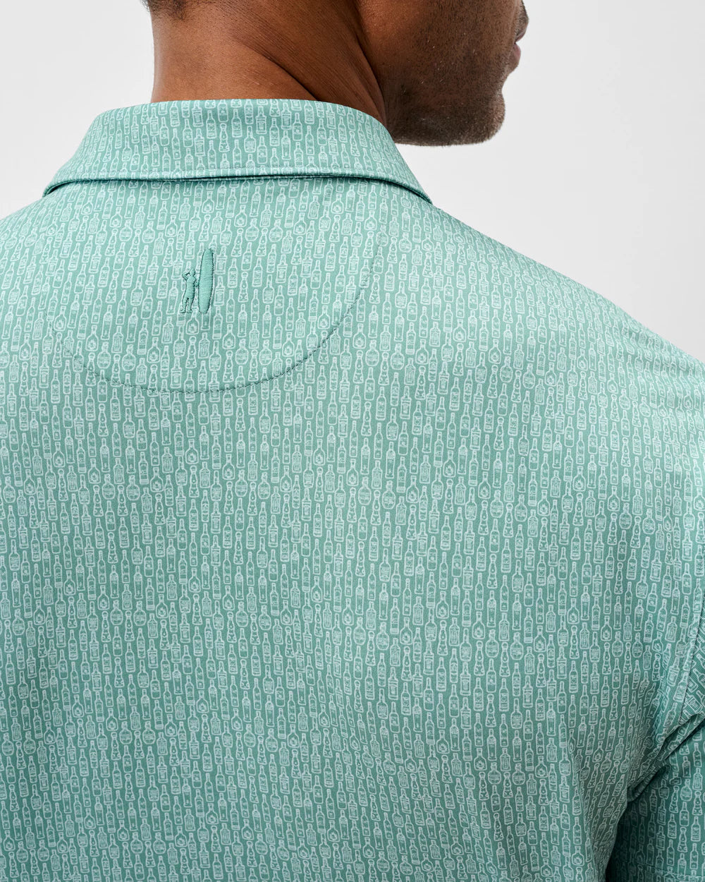Johnnie-O Performance Jersey Polo - Bars Open: Sublime
