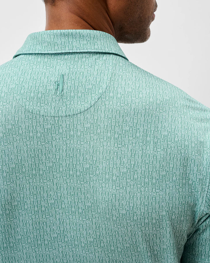 Johnnie-O Performance Jersey Polo - Bars Open: Sublime