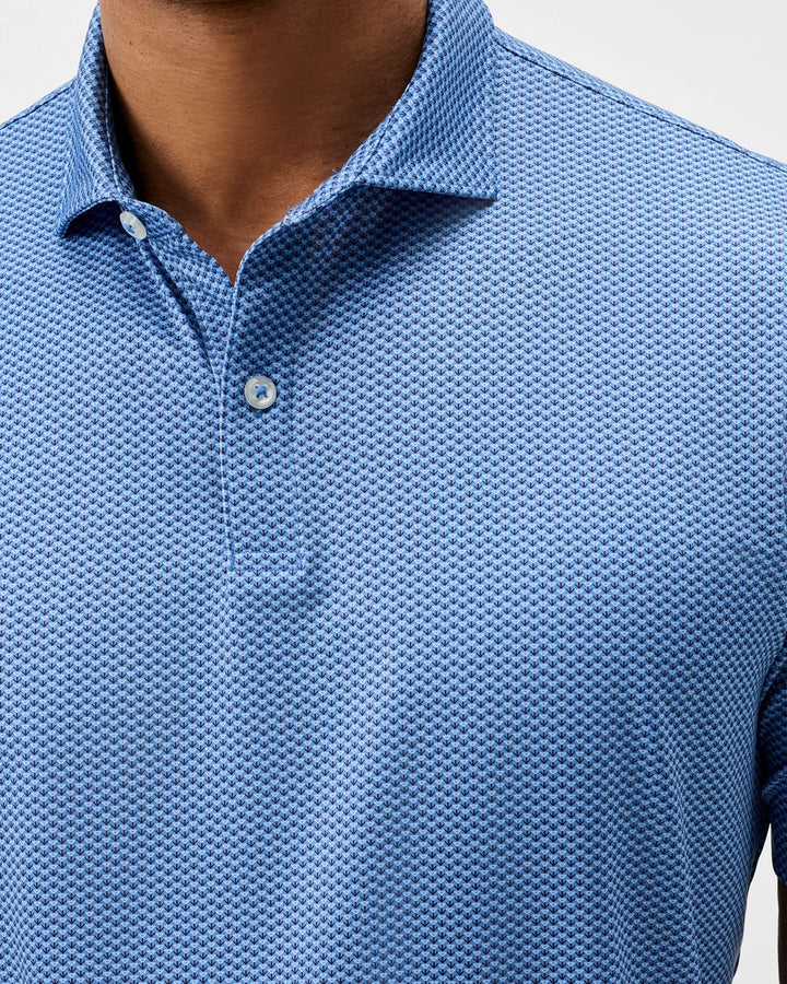Johnnie-O Performance Jersey Polo: Darts: Sailor