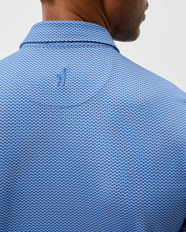 Johnnie-O Performance Jersey Polo: Darts: Sailor