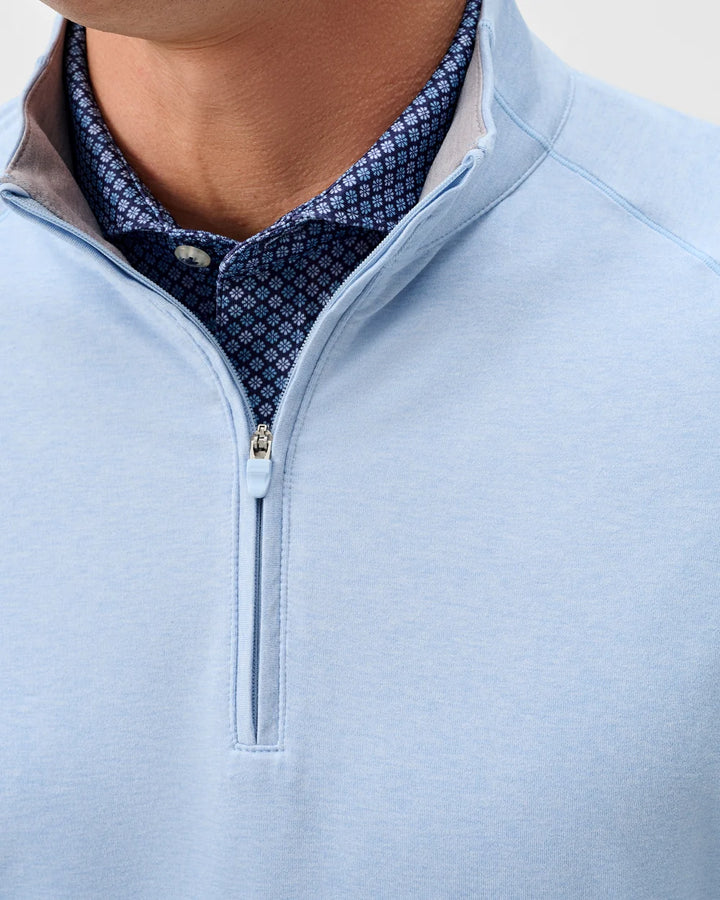 Johnnie-O Freeborne Performance 1/4 Zip Pullover: Kona