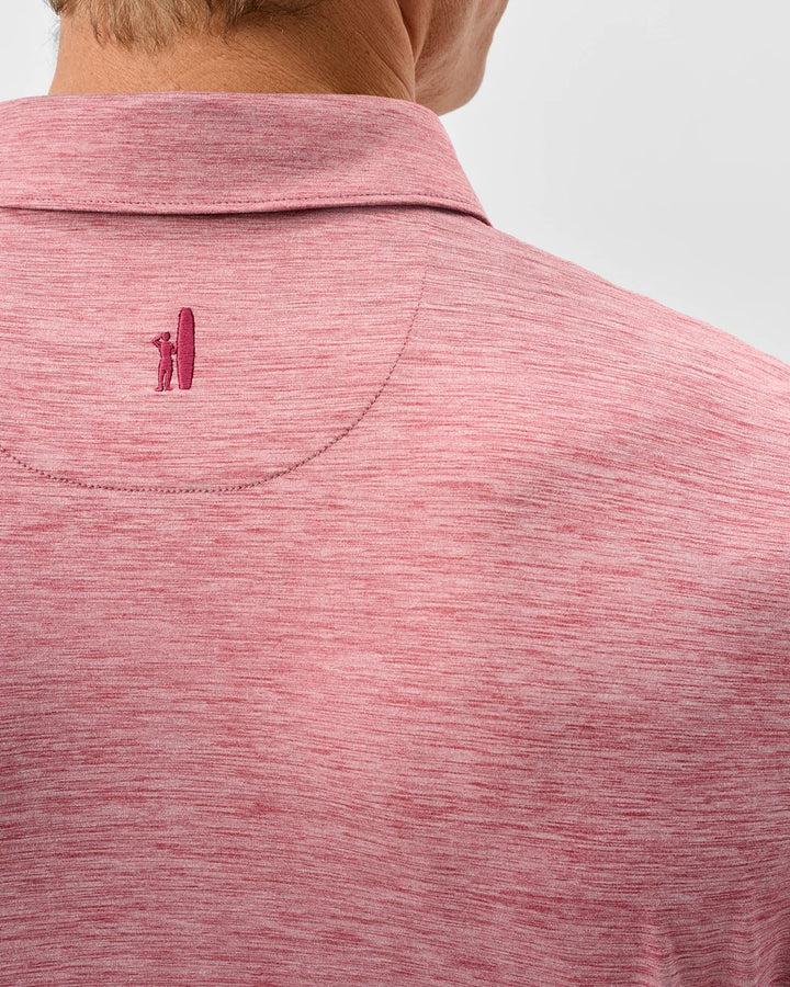 Johnnie-O Featherweight Huronn Polo: Racing Red
