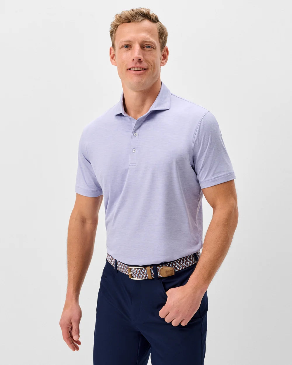 Johnnie-O Featherweight Huronn Polo: Viola