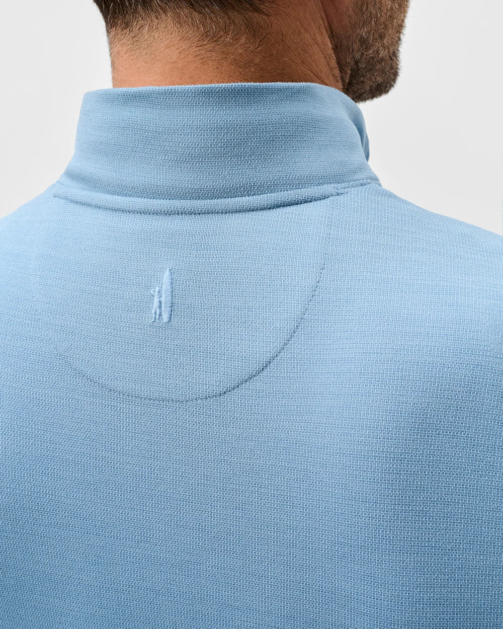 Johnnie-O Sof Tech Performance 1/4 Zip: Carbon Fiber